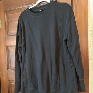 Mono B Black Crewneck Sweatshirt